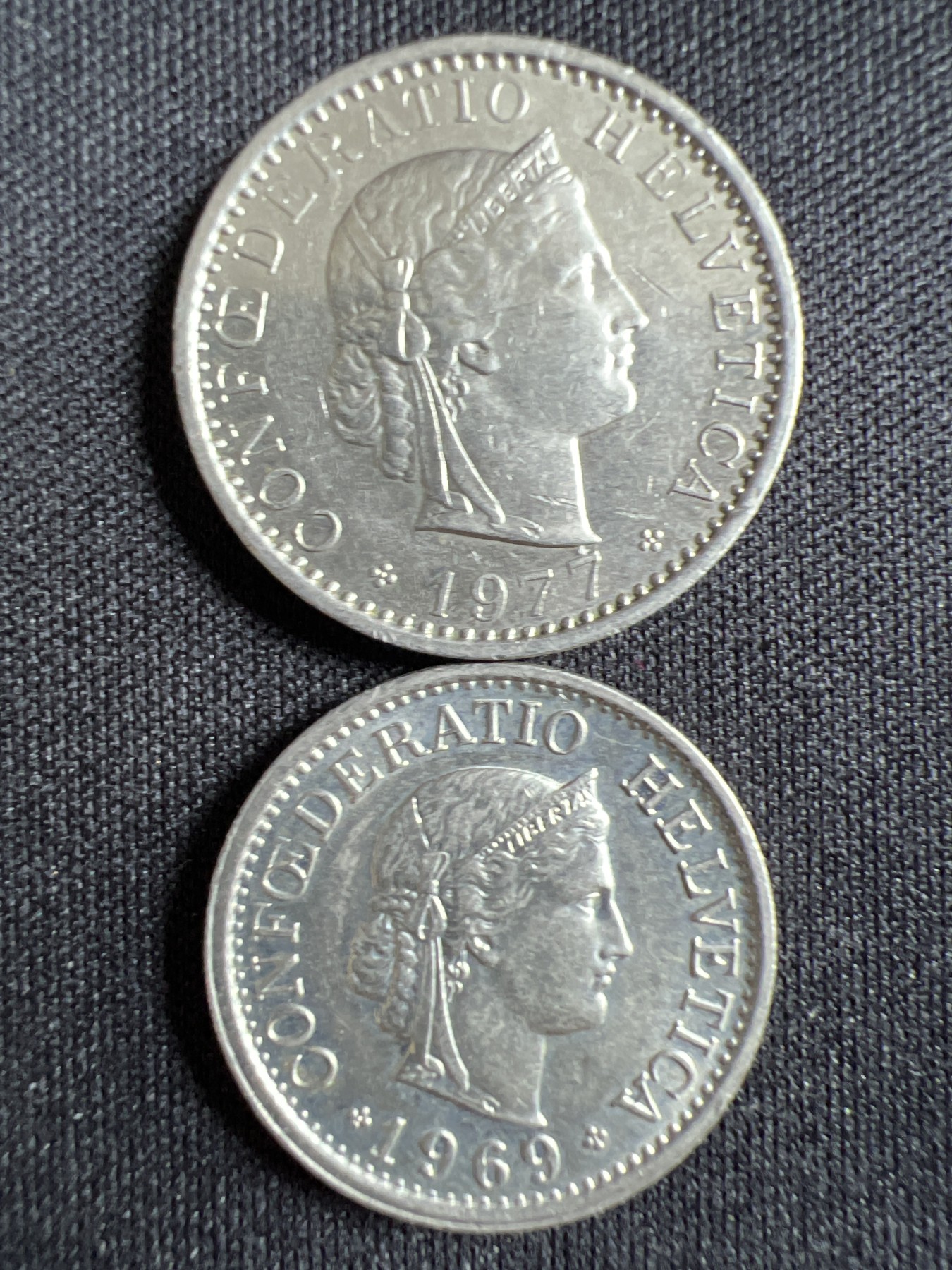 泡泡堂第367期  硬币专场 （无押金，捡漏，全场20包邮，偏远地区除外，接收代拍业务） 瑞士两枚