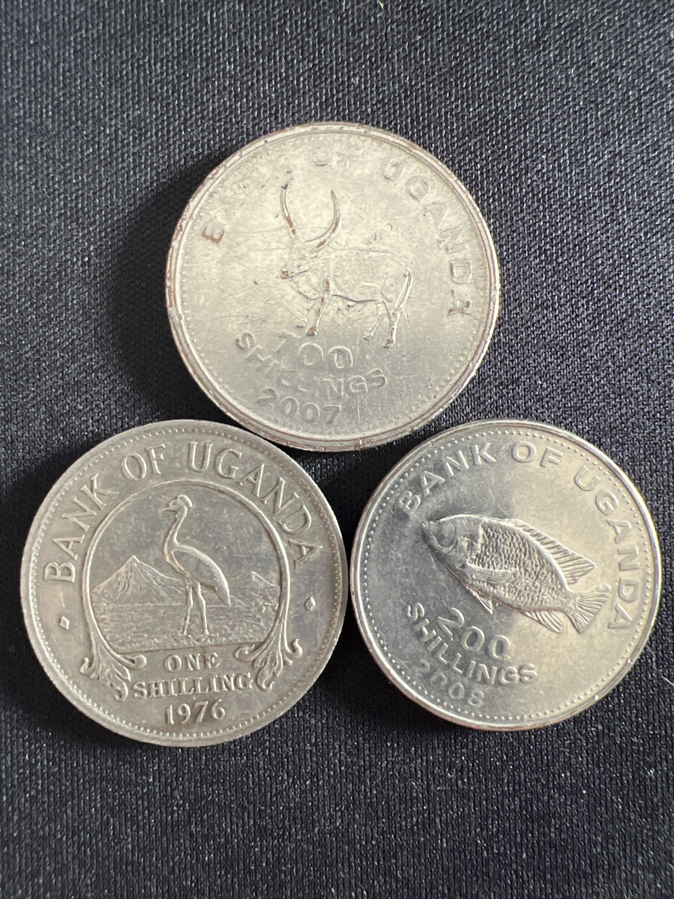 泡泡堂第366期  硬币专场 （无押金，捡漏，全场20包邮，偏远地区除外，接收代拍业务） 乌干达三枚