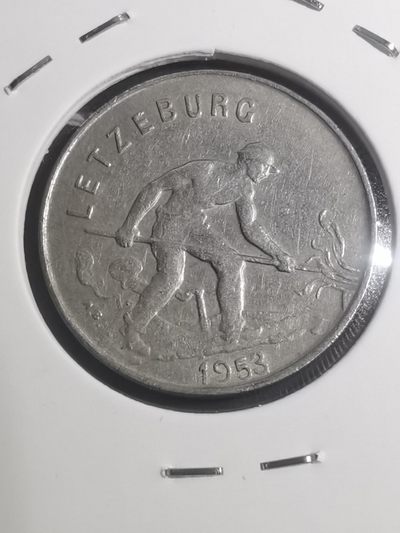 沼泽如烟--第59场 - 卢森堡1953年1法郎