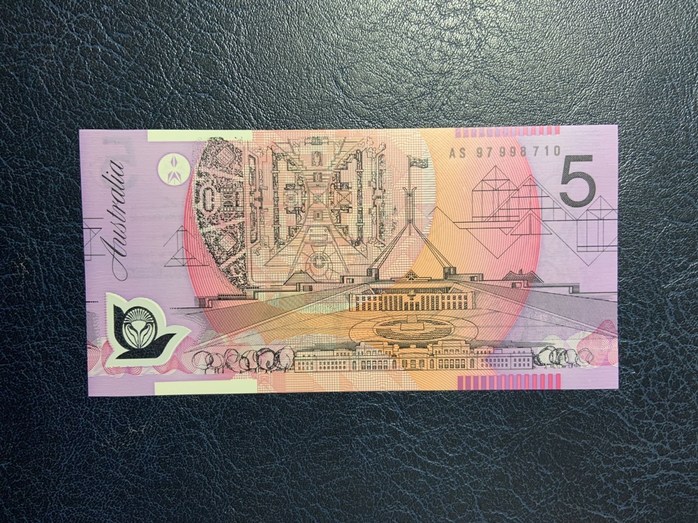 收藏联盟Quantum Auction 第277期拍卖  澳大利亚1997年10元 品相全新UNC AS测试版 号码无4 稀少