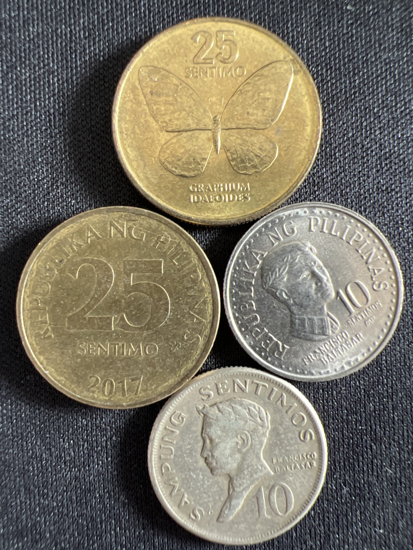 泡泡堂第368期  硬币专场 （无押金，捡漏，全场20包邮，偏远地区除外，接收代拍业务） 菲律宾四枚