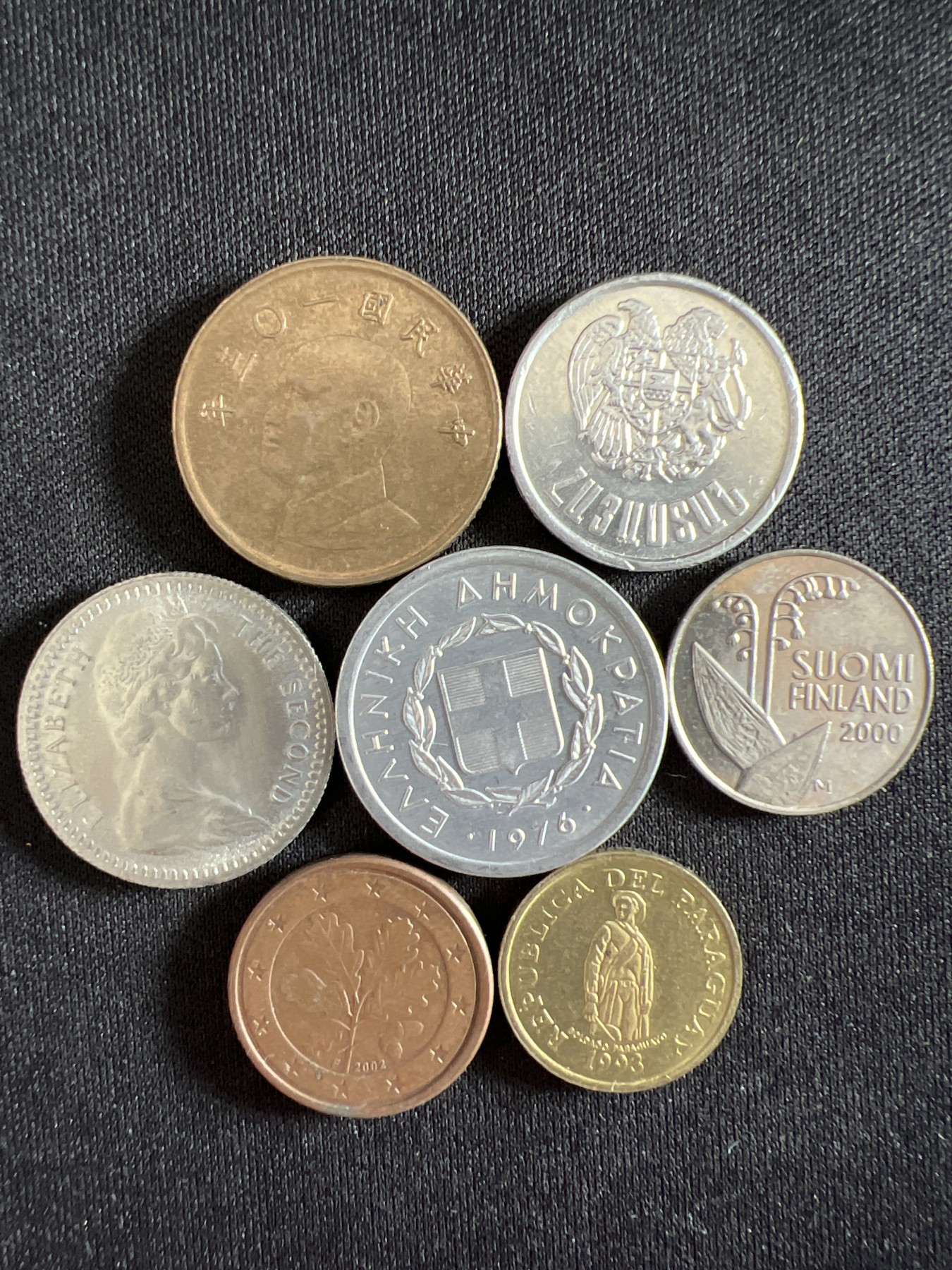 泡泡堂第368期  硬币专场 （无押金，捡漏，全场20包邮，偏远地区除外，接收代拍业务） 硬币七枚80