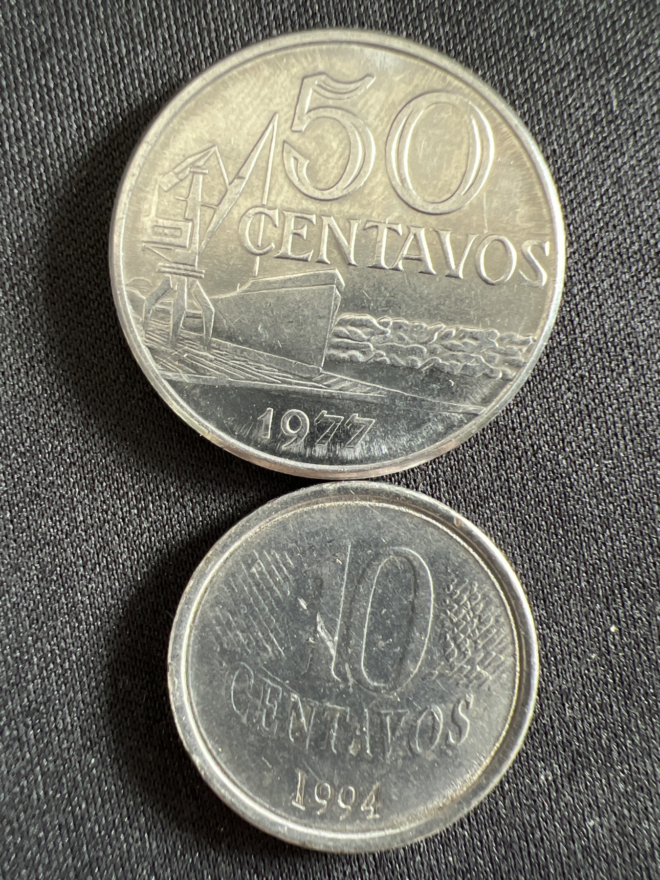 泡泡堂第368期  硬币专场 （无押金，捡漏，全场20包邮，偏远地区除外，接收代拍业务） 巴西两枚