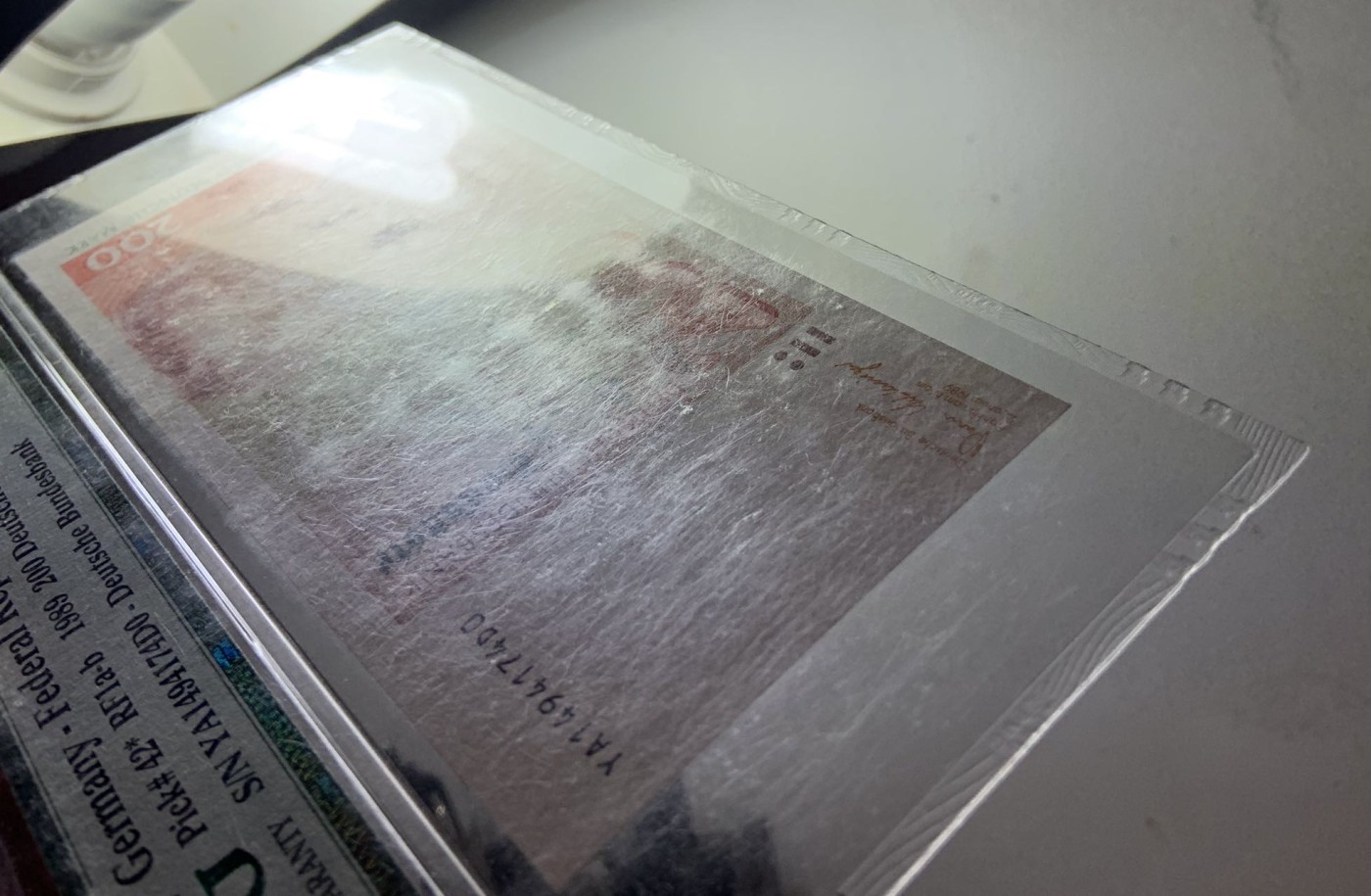 收藏联盟Quantum Auction 第277期拍卖  德国联邦1989年200马克补号 PMG65 梅毒特效药666发现者 诺贝尔医学奖得主 保罗.艾尔利希