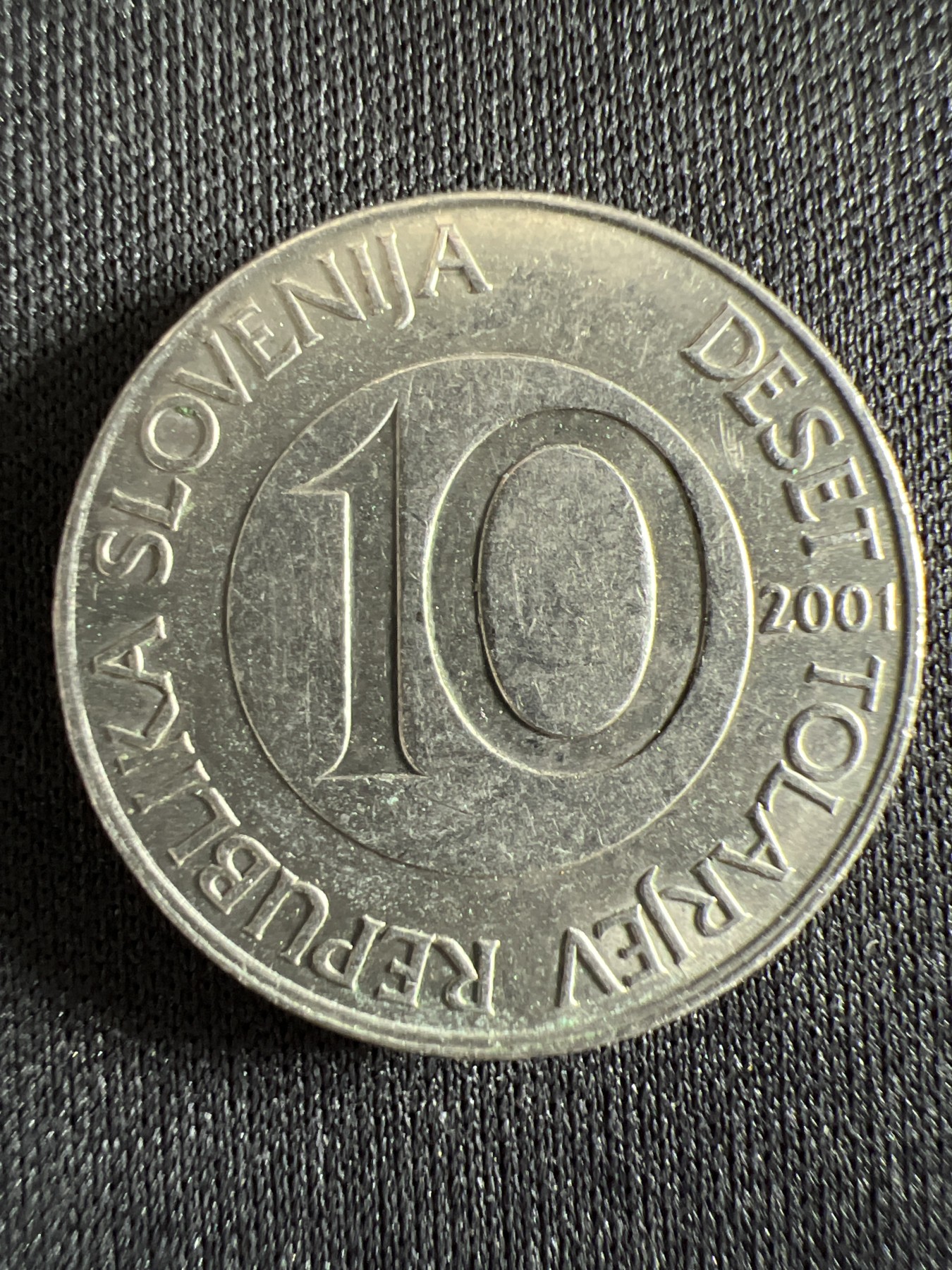 泡泡堂第368期  硬币专场 （无押金，捡漏，全场20包邮，偏远地区除外，接收代拍业务） 斯洛文尼亚10托拉尔