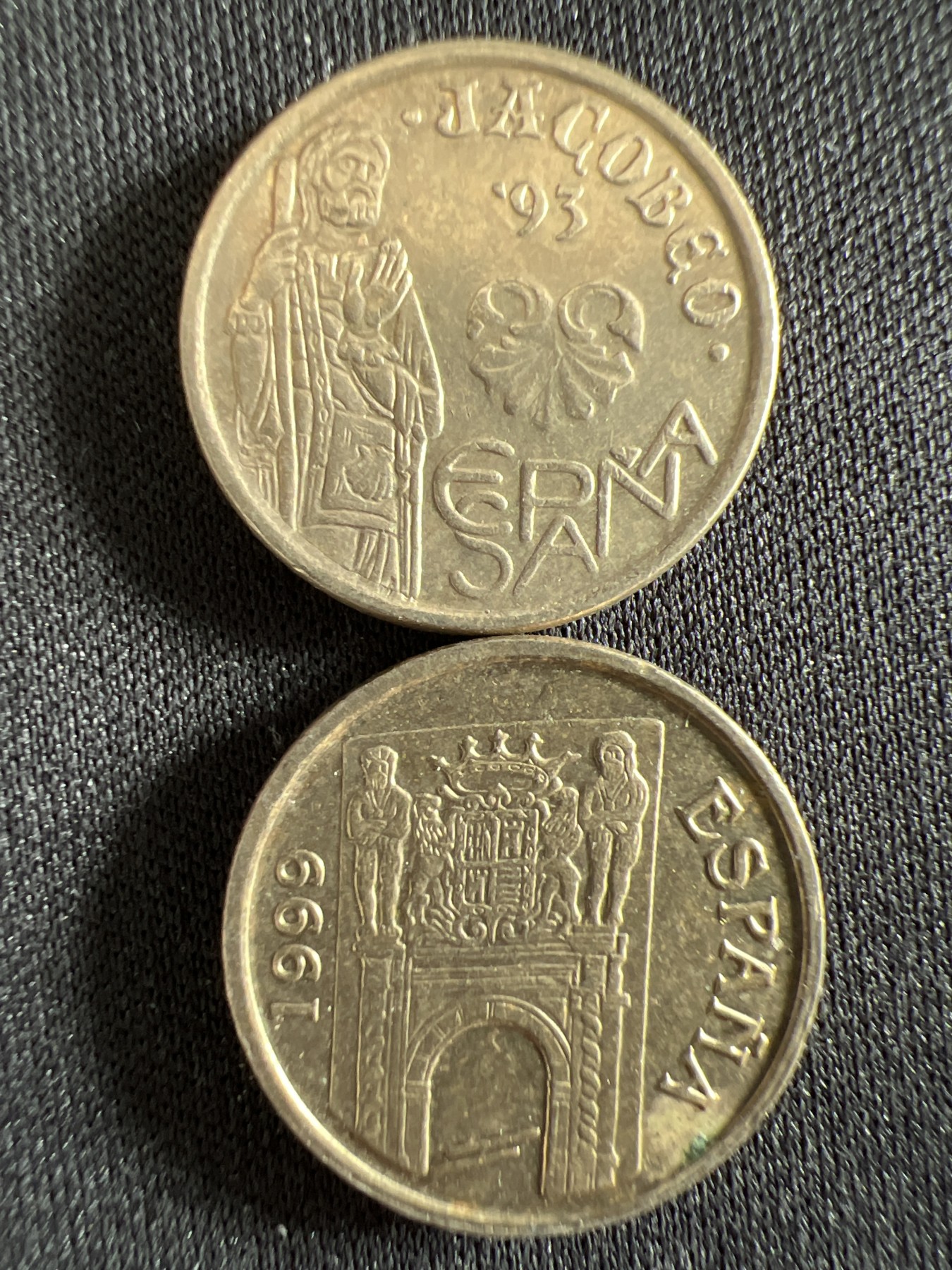 泡泡堂第368期  硬币专场 （无押金，捡漏，全场20包邮，偏远地区除外，接收代拍业务） 西班牙5比塞塔两种