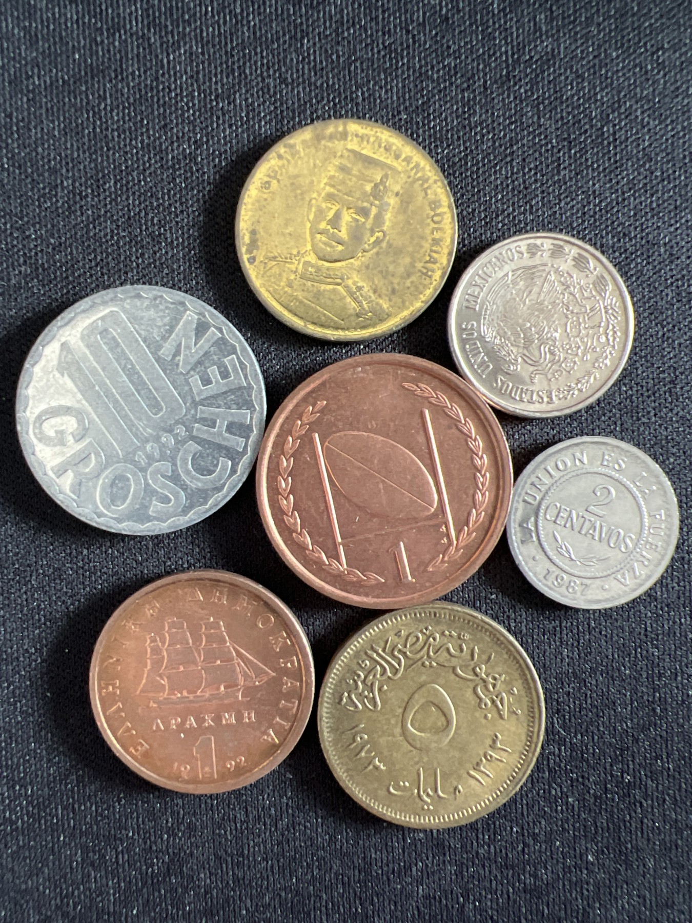 泡泡堂第368期  硬币专场 （无押金，捡漏，全场20包邮，偏远地区除外，接收代拍业务） 硬币七枚77