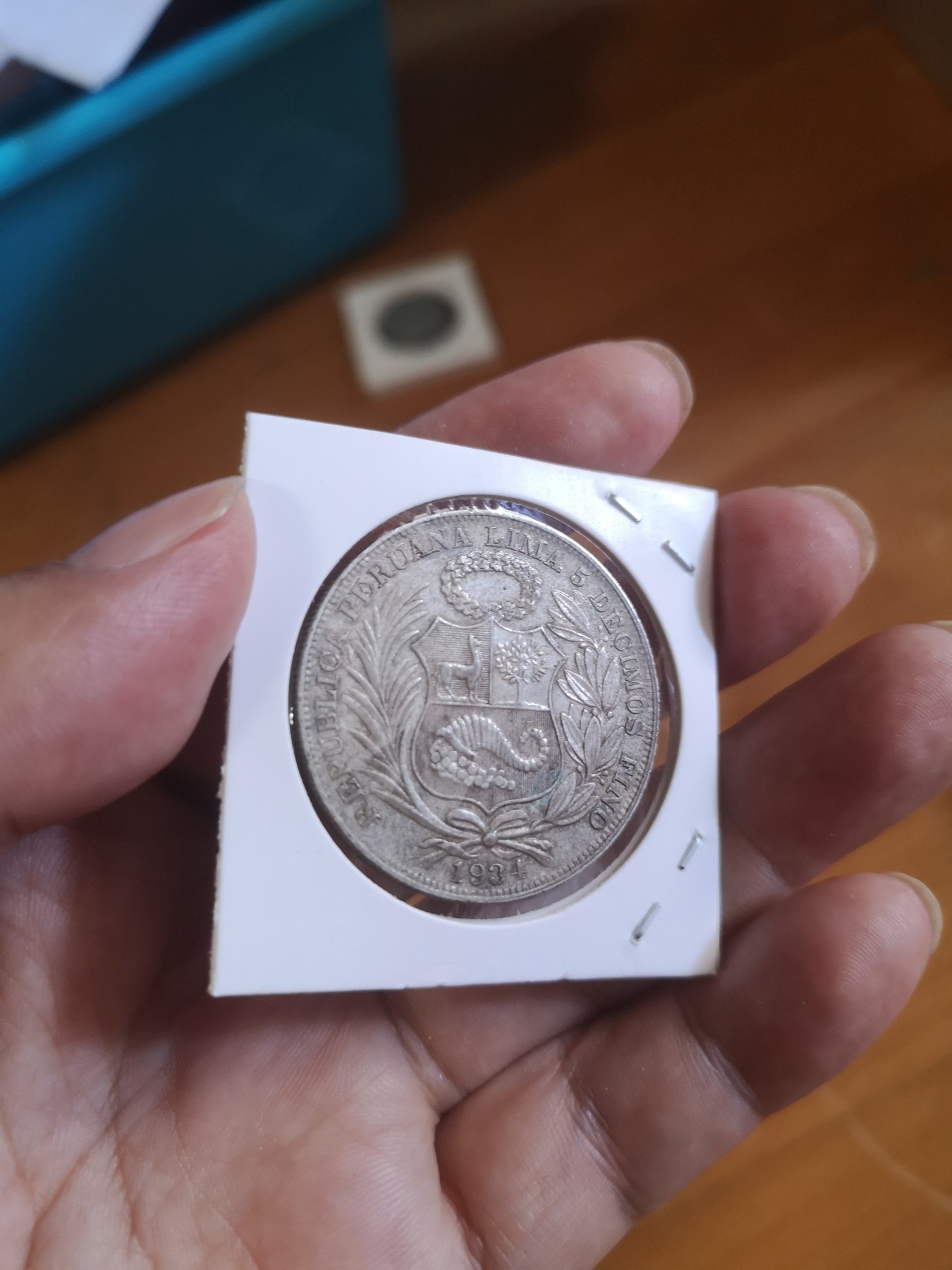 长老汇第25场老银币拍卖 1934秘鲁自由女神坐像1索尔银币