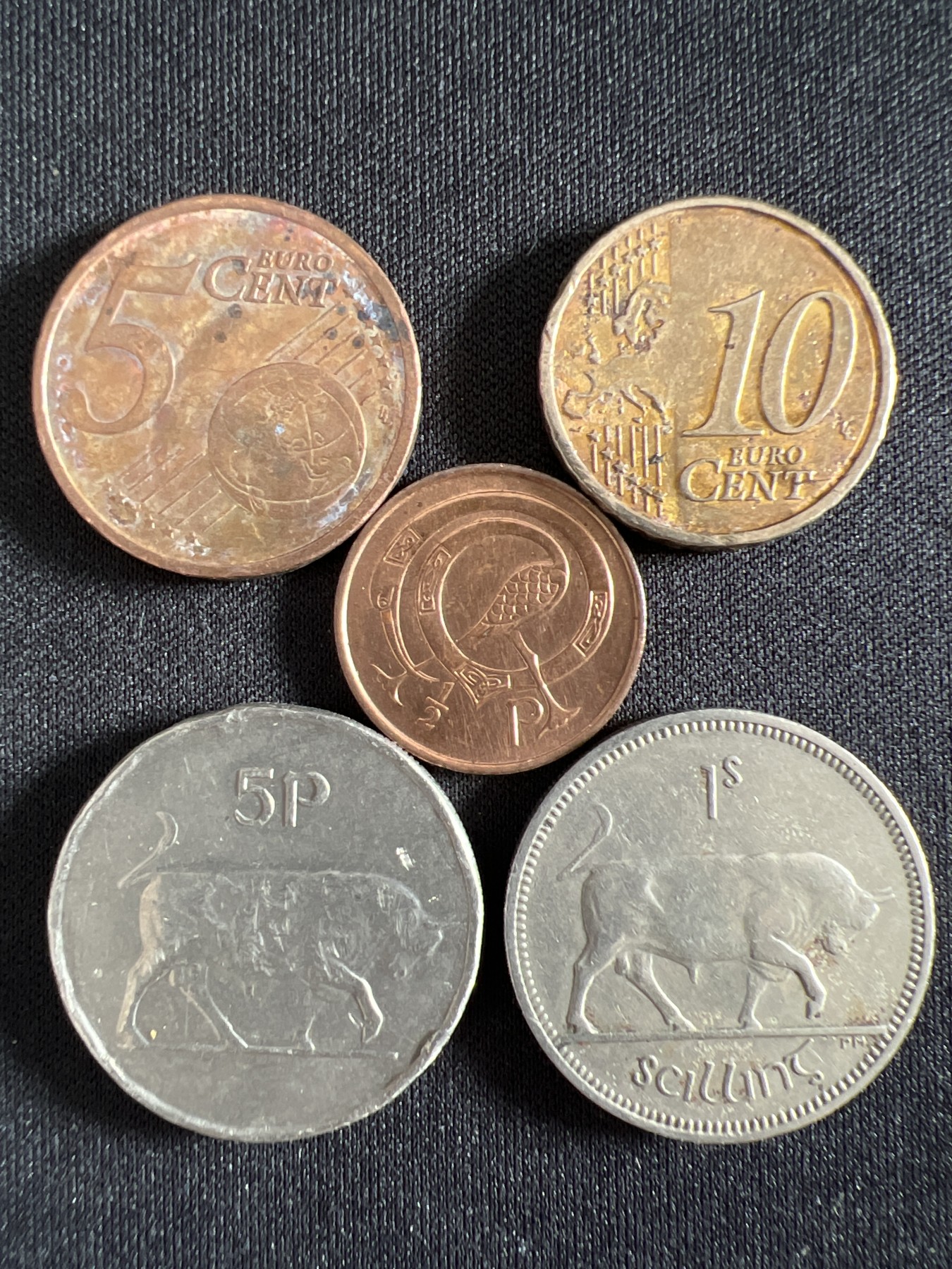 泡泡堂第368期  硬币专场 （无押金，捡漏，全场20包邮，偏远地区除外，接收代拍业务） 爱尔兰五枚