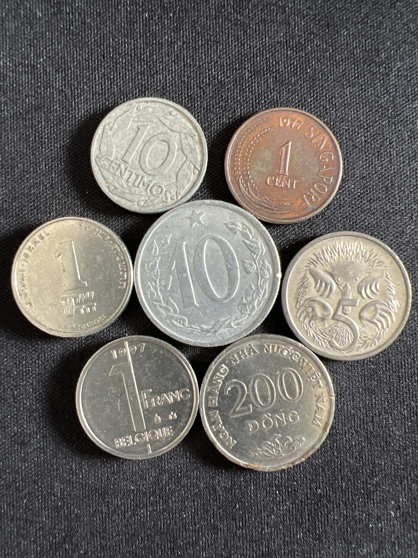 泡泡堂第368期  硬币专场 （无押金，捡漏，全场20包邮，偏远地区除外，接收代拍业务） 硬币七枚75