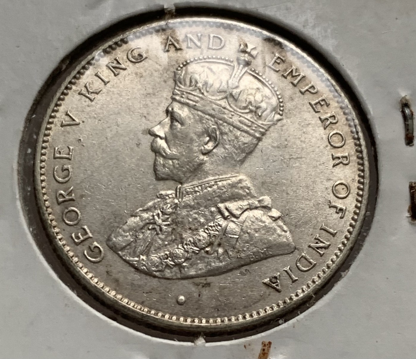 瓶子🏺第102期拍卖会  英属锡兰1926年50分乔治五世银币