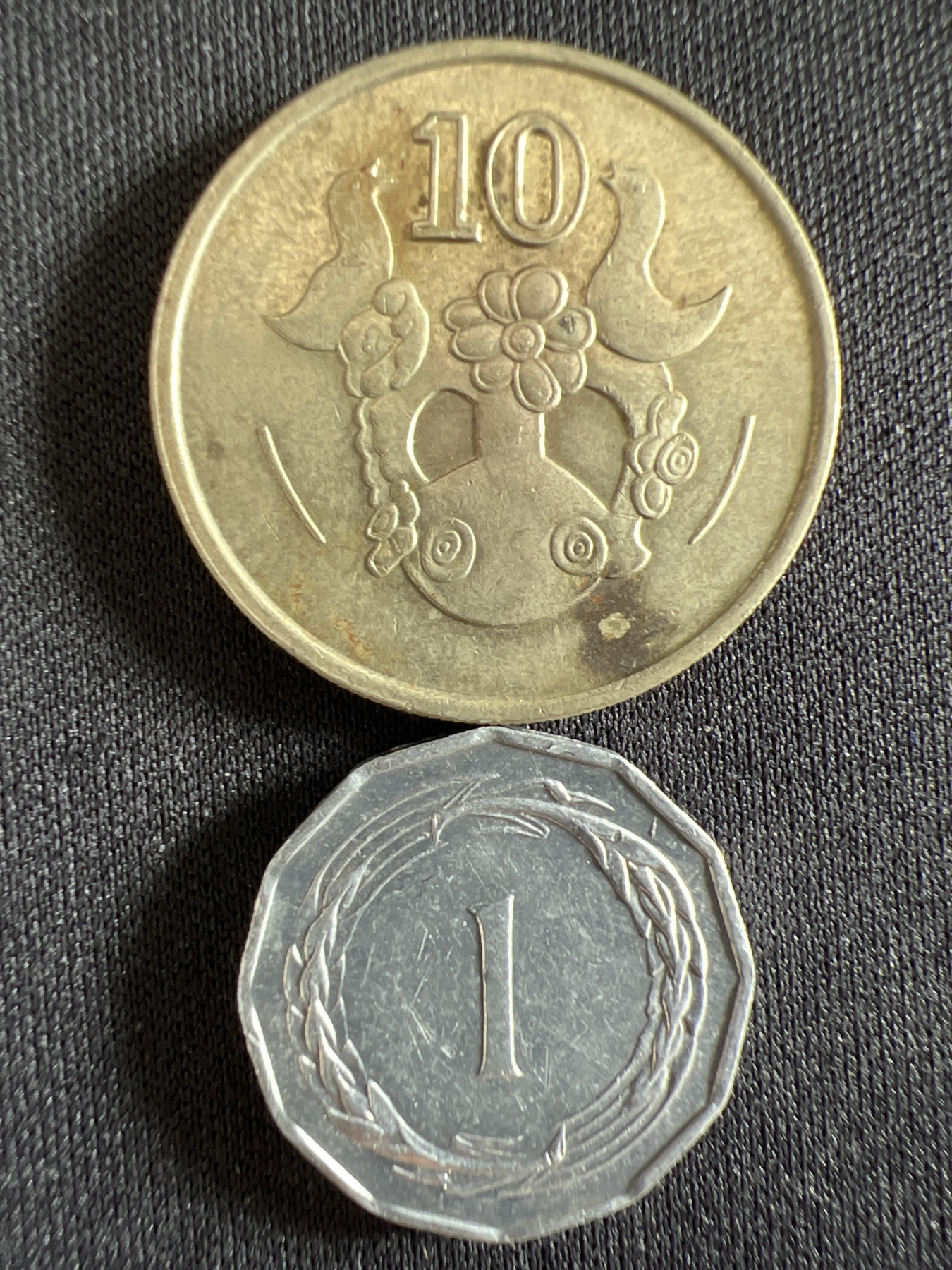 泡泡堂第368期  硬币专场 （无押金，捡漏，全场20包邮，偏远地区除外，接收代拍业务） 塞浦路斯两枚