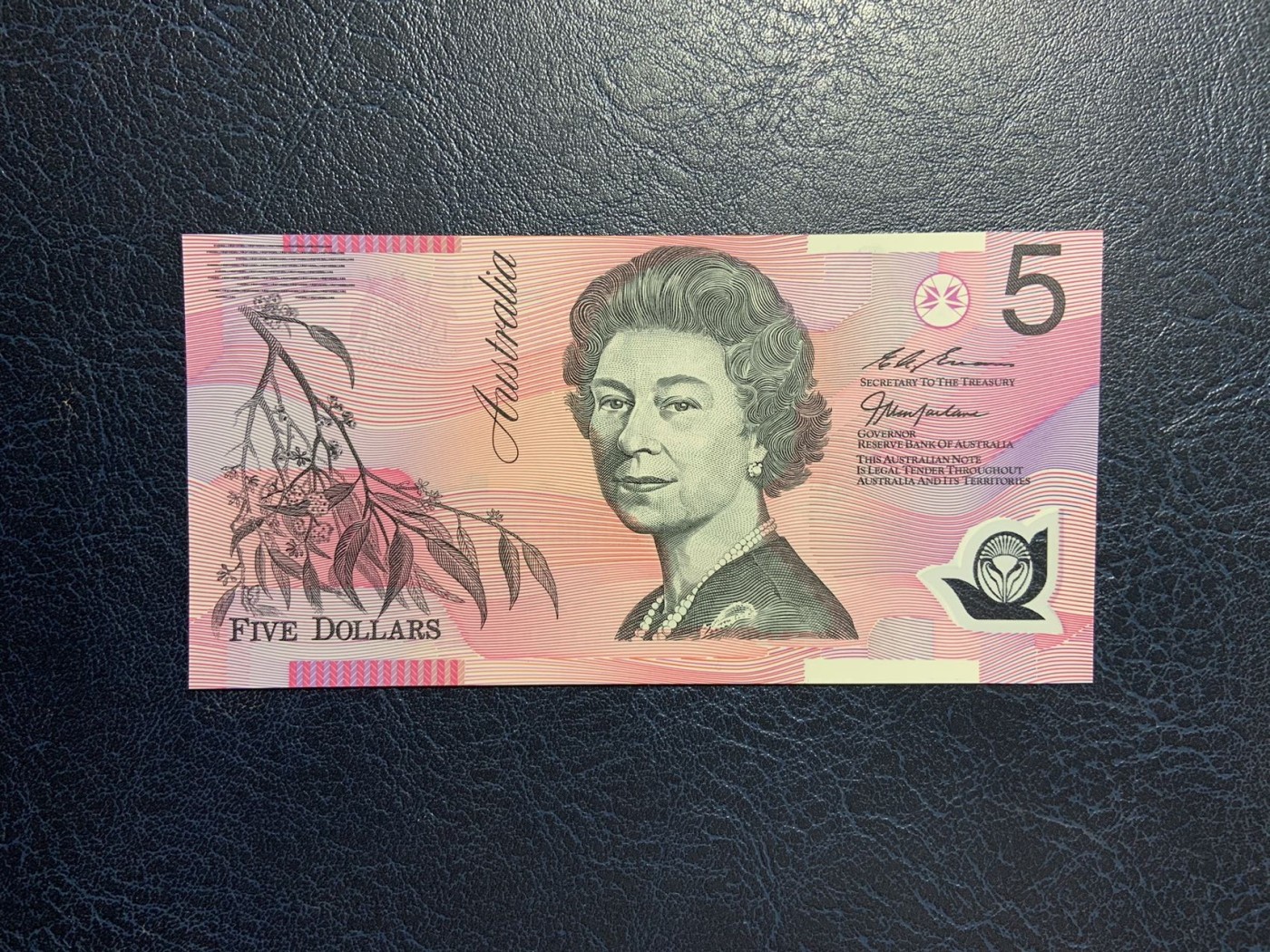 收藏联盟Quantum Auction 第277期拍卖  澳大利亚1997年10元 品相全新UNC AS测试版 号码无4 稀少