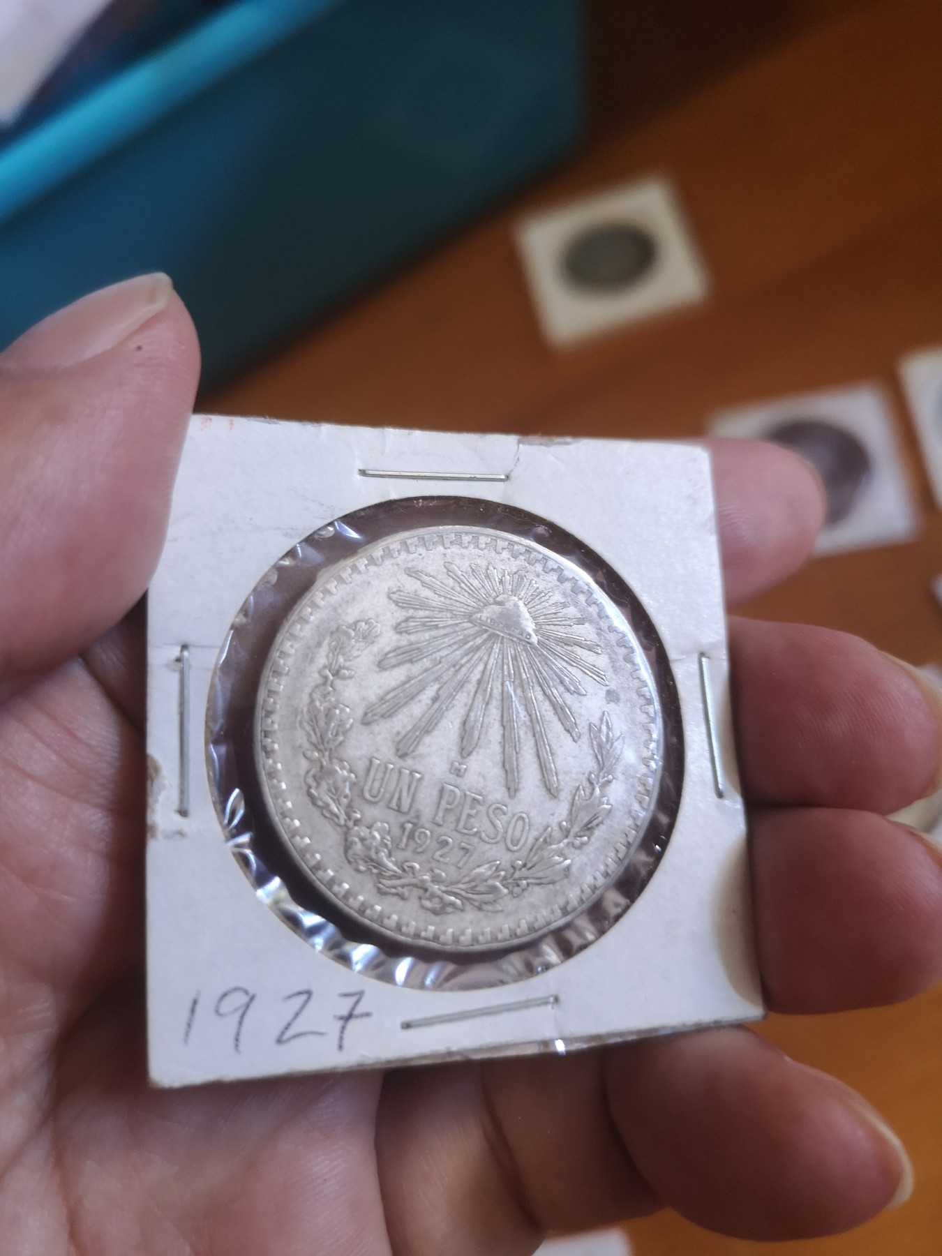 长老汇第25场老银币拍卖 1927墨西哥自由帽鹰洋1比索银币