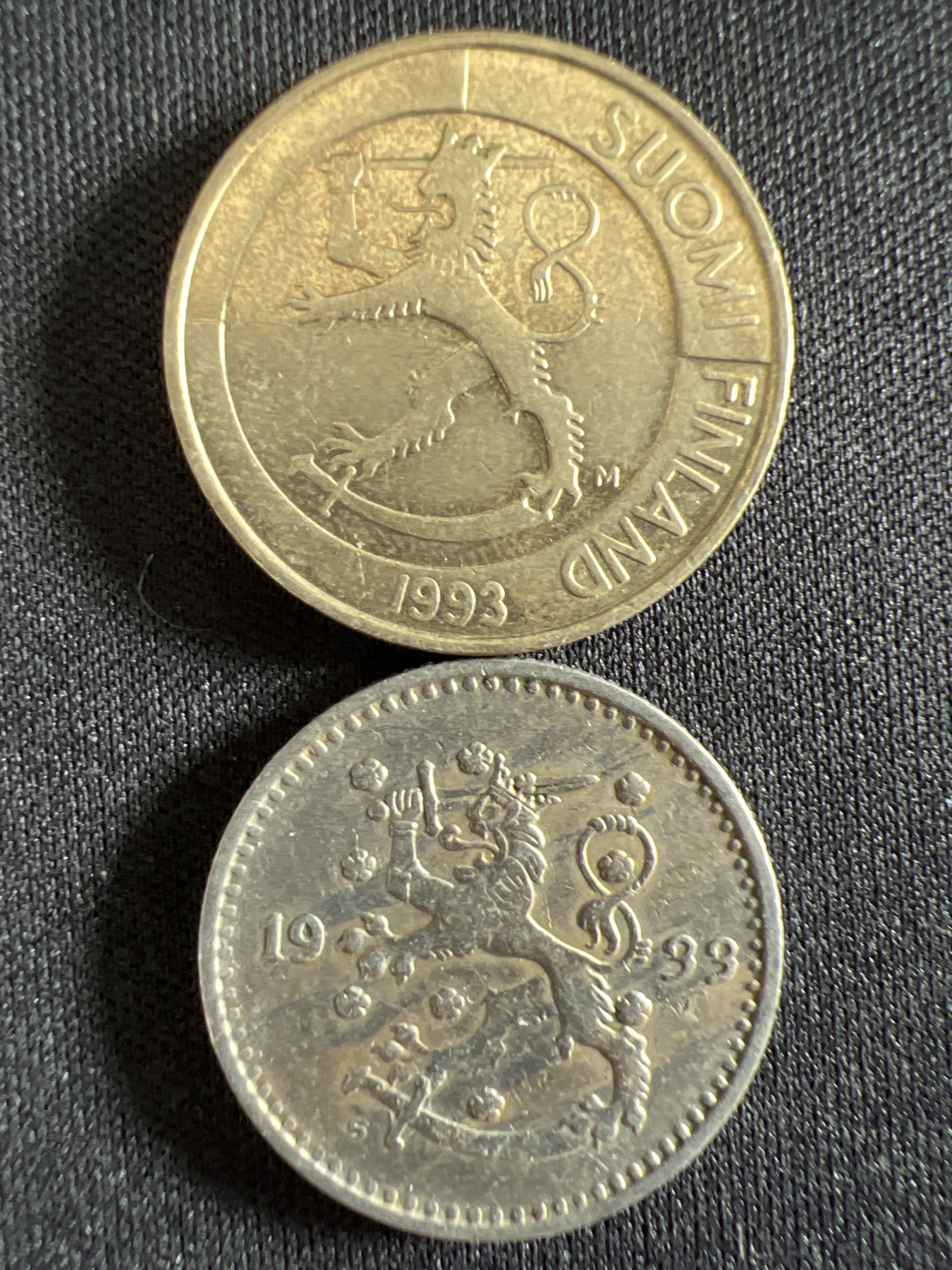 泡泡堂第368期  硬币专场 （无押金，捡漏，全场20包邮，偏远地区除外，接收代拍业务） 芬兰两枚