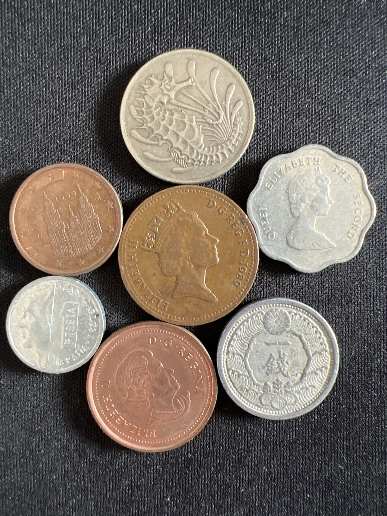 泡泡堂第368期  硬币专场 （无押金，捡漏，全场20包邮，偏远地区除外，接收代拍业务） 硬币七枚78