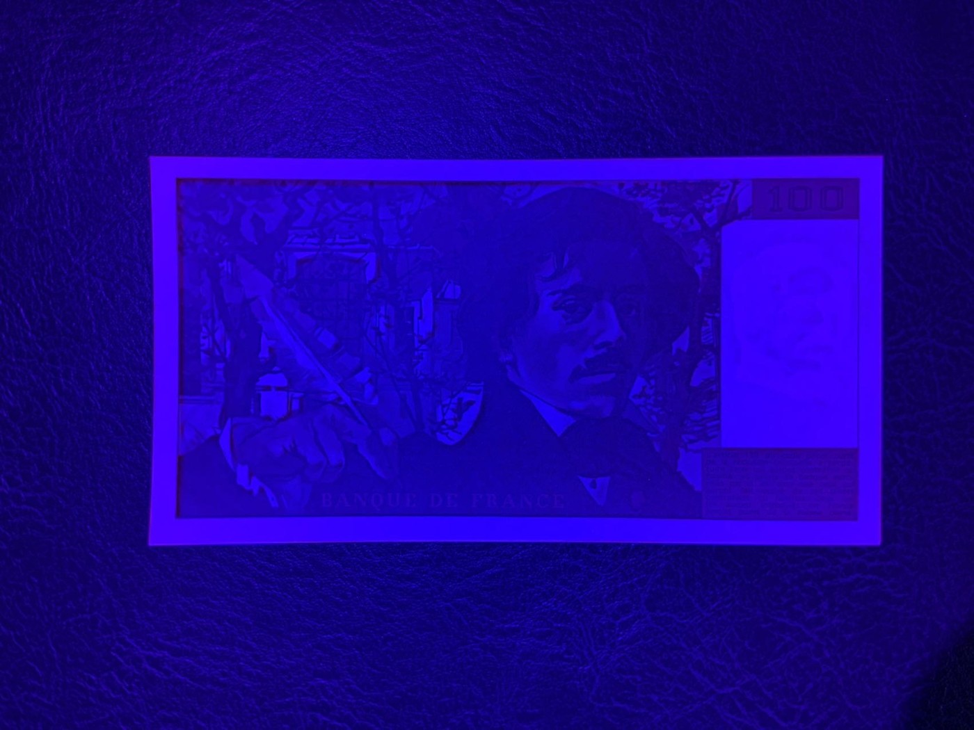 收藏联盟Quantum Auction 第277期拍卖  法国1981年100法郎 品相UNC 早期年份 票面轻微压痕 名画《自由引导人民》