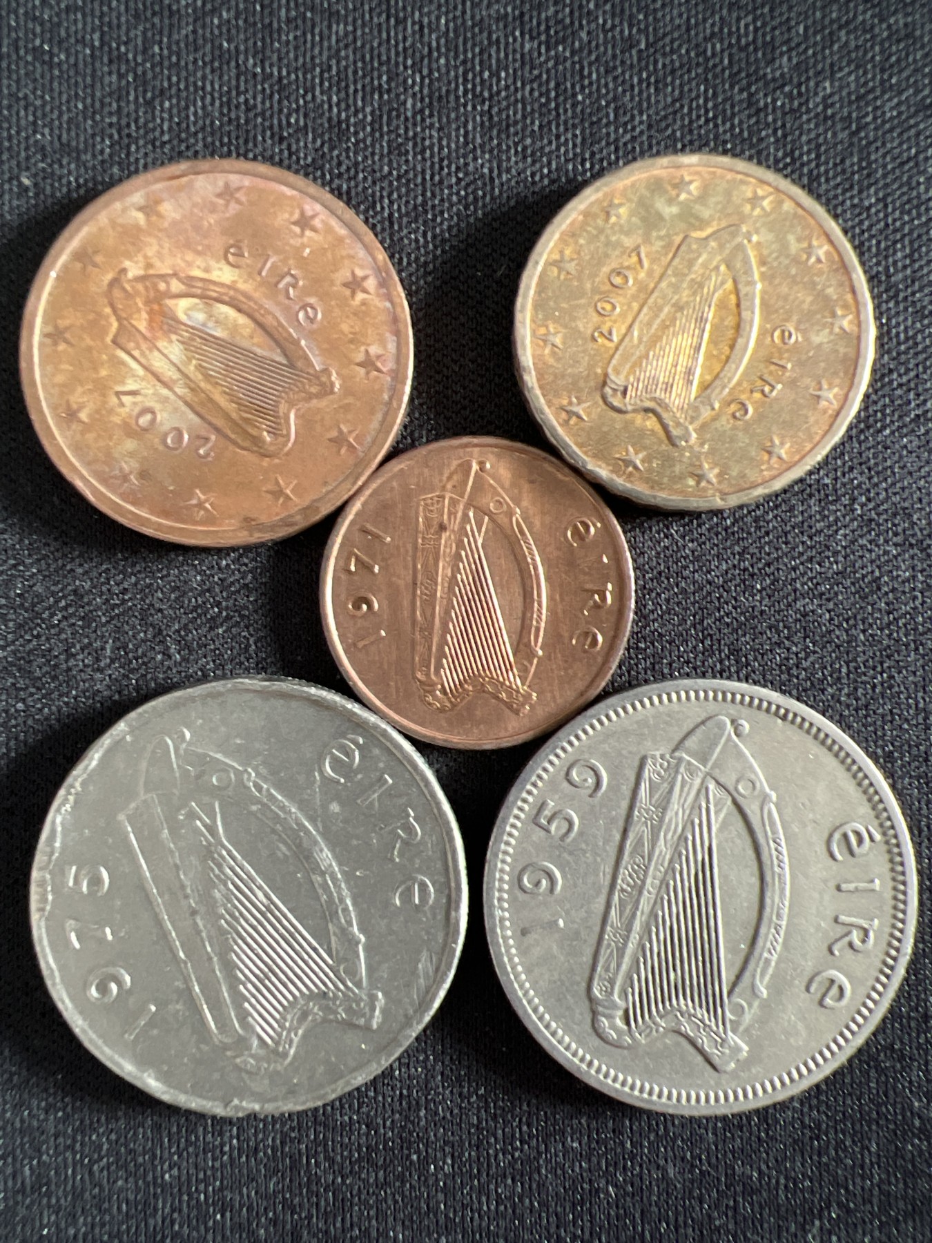 泡泡堂第368期  硬币专场 （无押金，捡漏，全场20包邮，偏远地区除外，接收代拍业务） 爱尔兰五枚