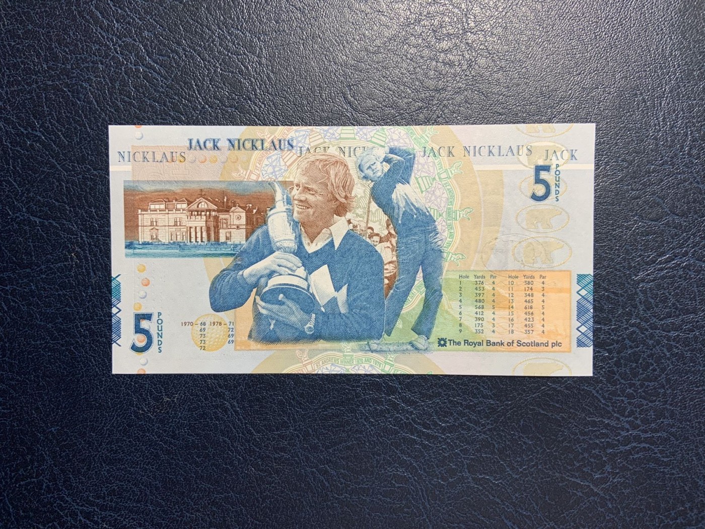 收藏联盟Quantum Auction 第277期拍卖  苏格兰皇家银行2005年5镑尼克劳斯纪念钞 品相全新UNC