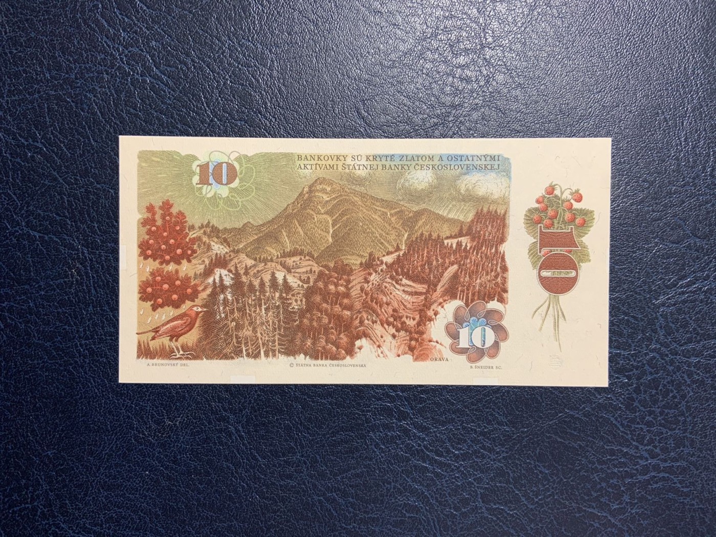 收藏联盟Quantum Auction 第277期拍卖  捷克斯洛伐克1986年10克朗 品相全新UNC