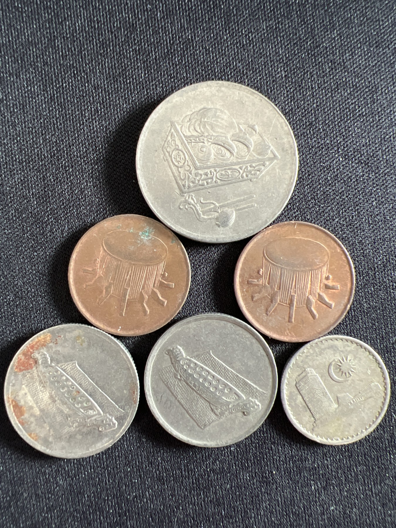 泡泡堂第368期  硬币专场 （无押金，捡漏，全场20包邮，偏远地区除外，接收代拍业务） 马来西亚六枚