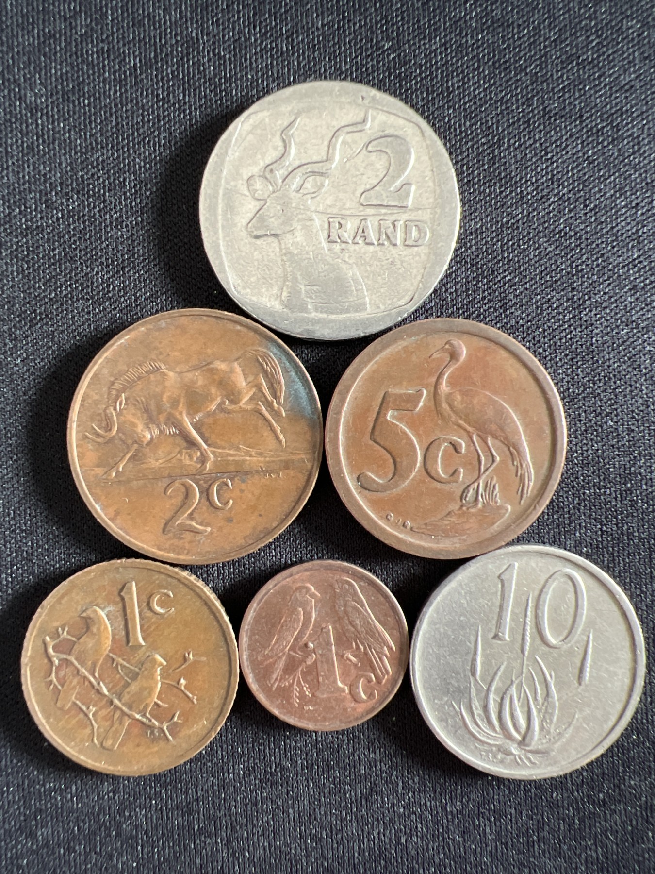 泡泡堂第368期  硬币专场 （无押金，捡漏，全场20包邮，偏远地区除外，接收代拍业务） 南非一套六枚