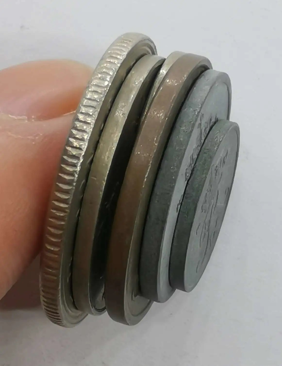 丹麦早期硬币流通品6枚套