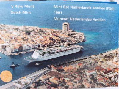 燕姐第52场拍卖 1991年荷属安德烈斯套币