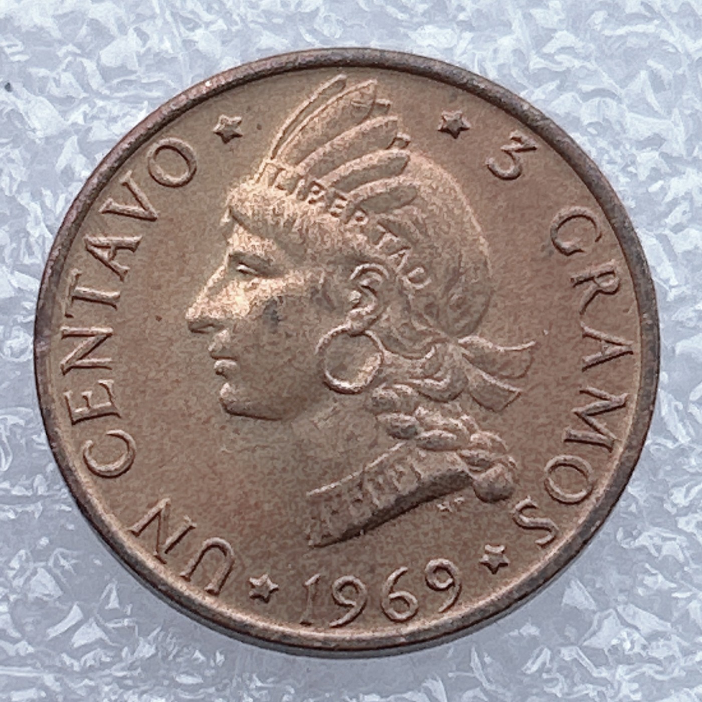 全场一元起拍 世界钱币散币场 第12期 1969年多米尼加共和国1分FAO青铜币