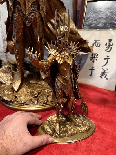 奥格作品:指环王主题《索隆·Sauron》全身像铜雕重置版 - 奥格作品:指环王主题《索隆·Sauron》全身像铜雕重置版