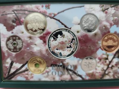 燕姐第52场拍卖 2007年日本樱花套币