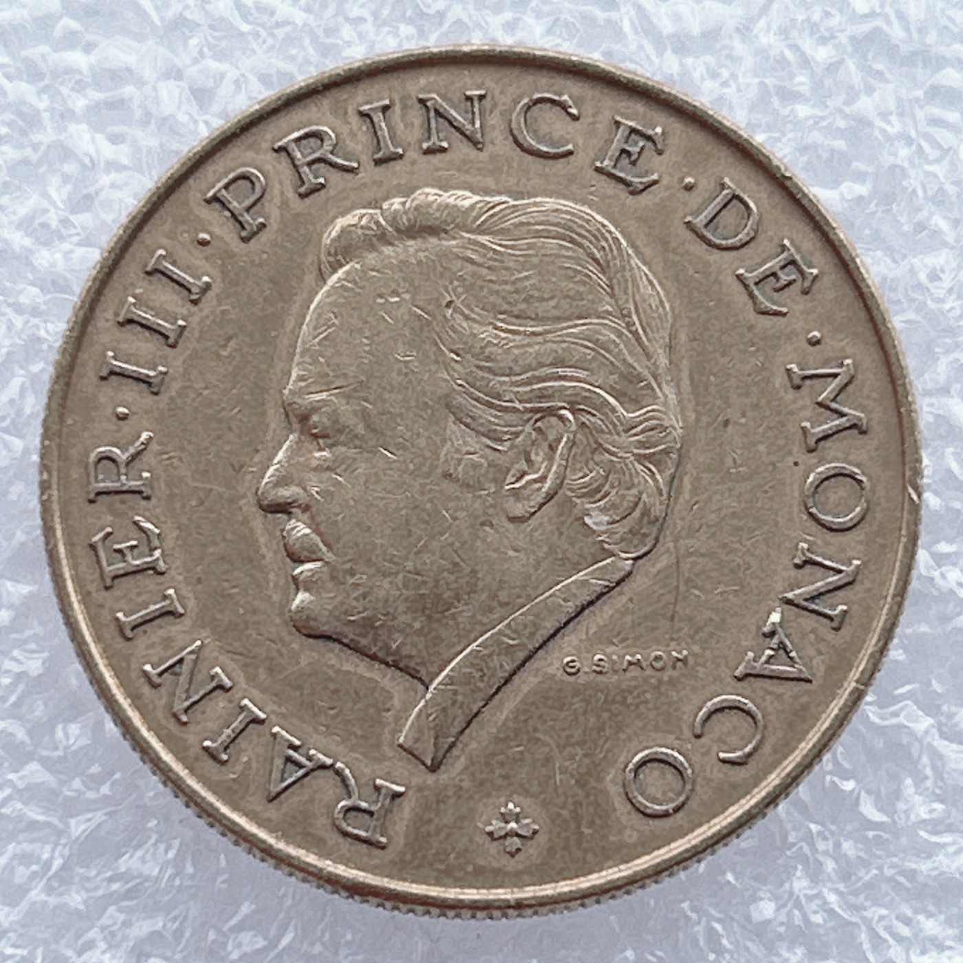 全场一元起拍 世界钱币散币场 第12期 摩纳哥硬币1982年10法郎