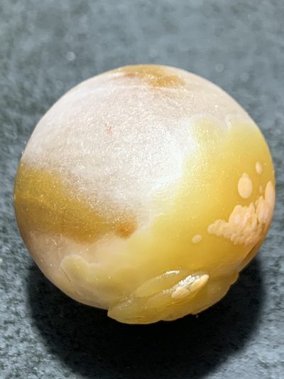 精美亚光冰飘战国红玛瑙手工俏色巧雕金兔随形珠一个， 精美亚光冰飘战国红玛瑙手工俏色巧雕金兔随形珠一个，