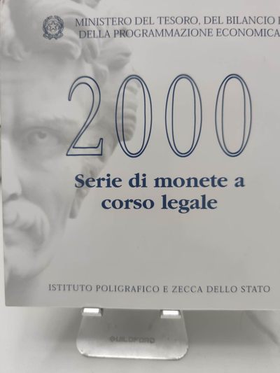 燕姐第52场拍卖 2000年意大利纪念套币含两枚银币