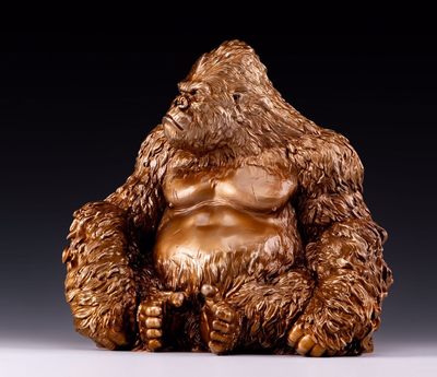 奥格作品：《金刚·King Kong 》铜雕 - 奥格作品：《金刚·King Kong 》铜雕