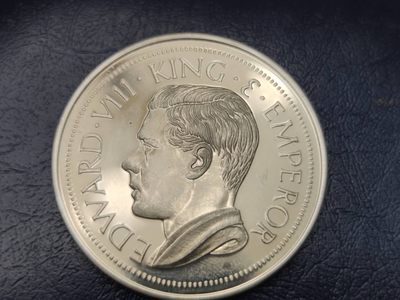 燕姐第52场拍卖 1936（1984）年爱八海峡克朗币