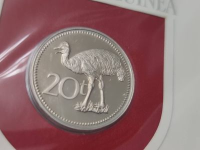 燕姐第52场拍卖 1975年巴布亚新几内亚20托伊邮币封