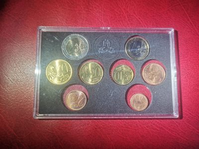 欧盟硬币 卢森堡 2002年首发硬币全套 3.88欧元 全新未流通原光 - 欧盟硬币 卢森堡 2002年首发硬币全套 3.88欧元 全新未流通原光