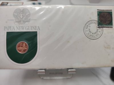 燕姐第52场拍卖 1975年巴布亚新几内亚1托伊邮币封