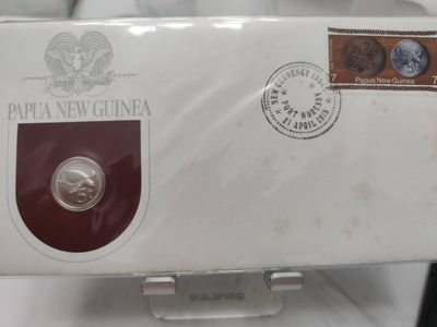 燕姐第52场拍卖 1975年巴布亚新几内亚5托伊邮币封