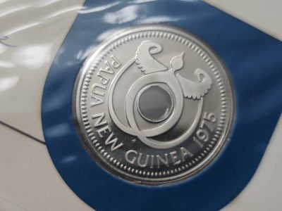 燕姐第52场拍卖 1975年巴布亚新几内亚一基纳邮币封