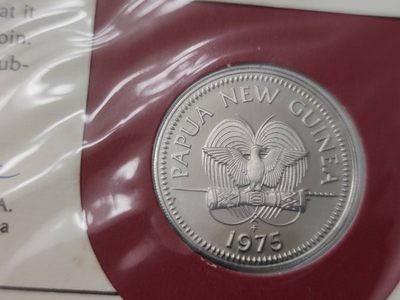 燕姐第52场拍卖 1975年巴布亚新几内亚20托伊邮币封