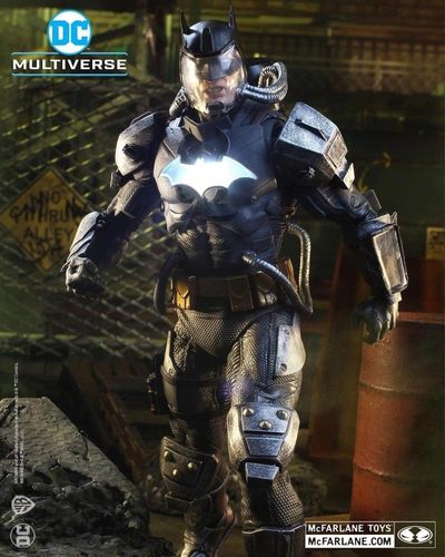 零元拍：Mcfarlane TOYS 7寸  防护服蝙蝠侠发光版 15169 可动人偶 - 零元拍：Mcfarlane TOYS 7寸  防护服蝙蝠侠发光版 15169 可动人偶