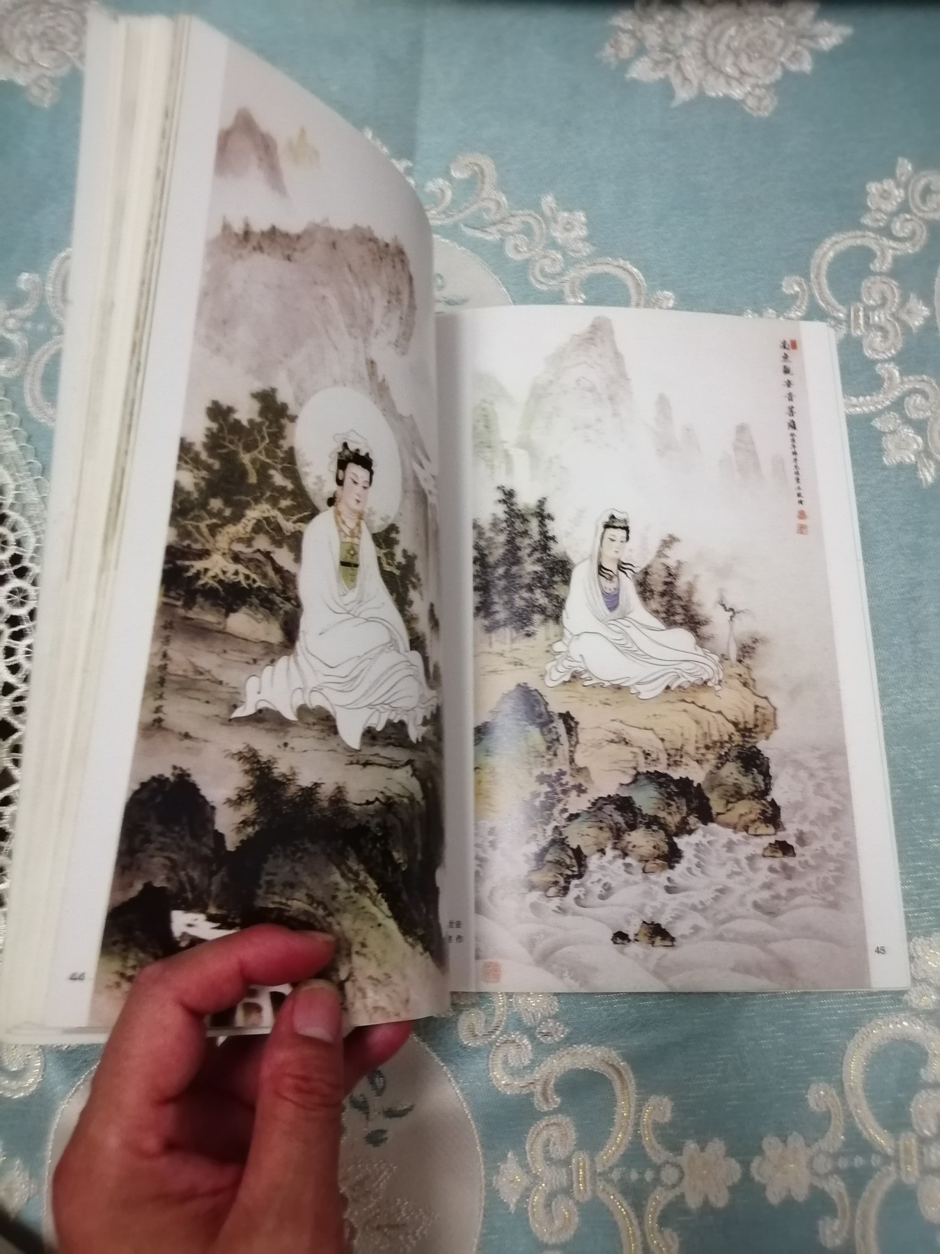 中国传统人物画系列之《观音》 