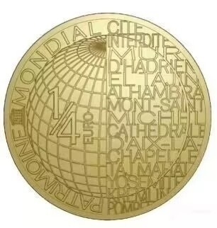 八月，等秋来 紫禁城600周年，欧盟纪念币。