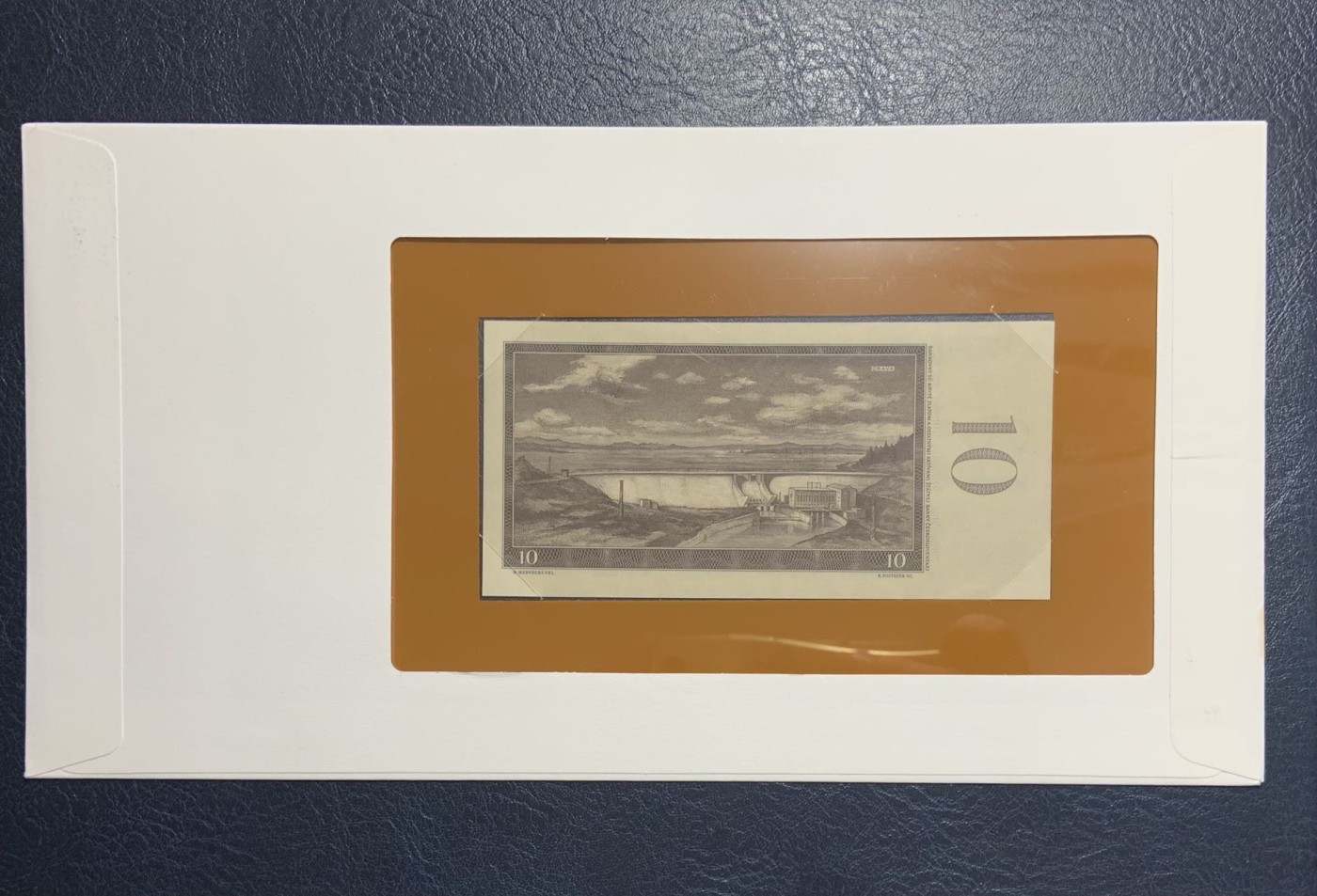 收藏联盟Quantum Auction 第278期拍卖  捷克斯洛伐克1960年10克朗富兰克林邮币封 品相UNC