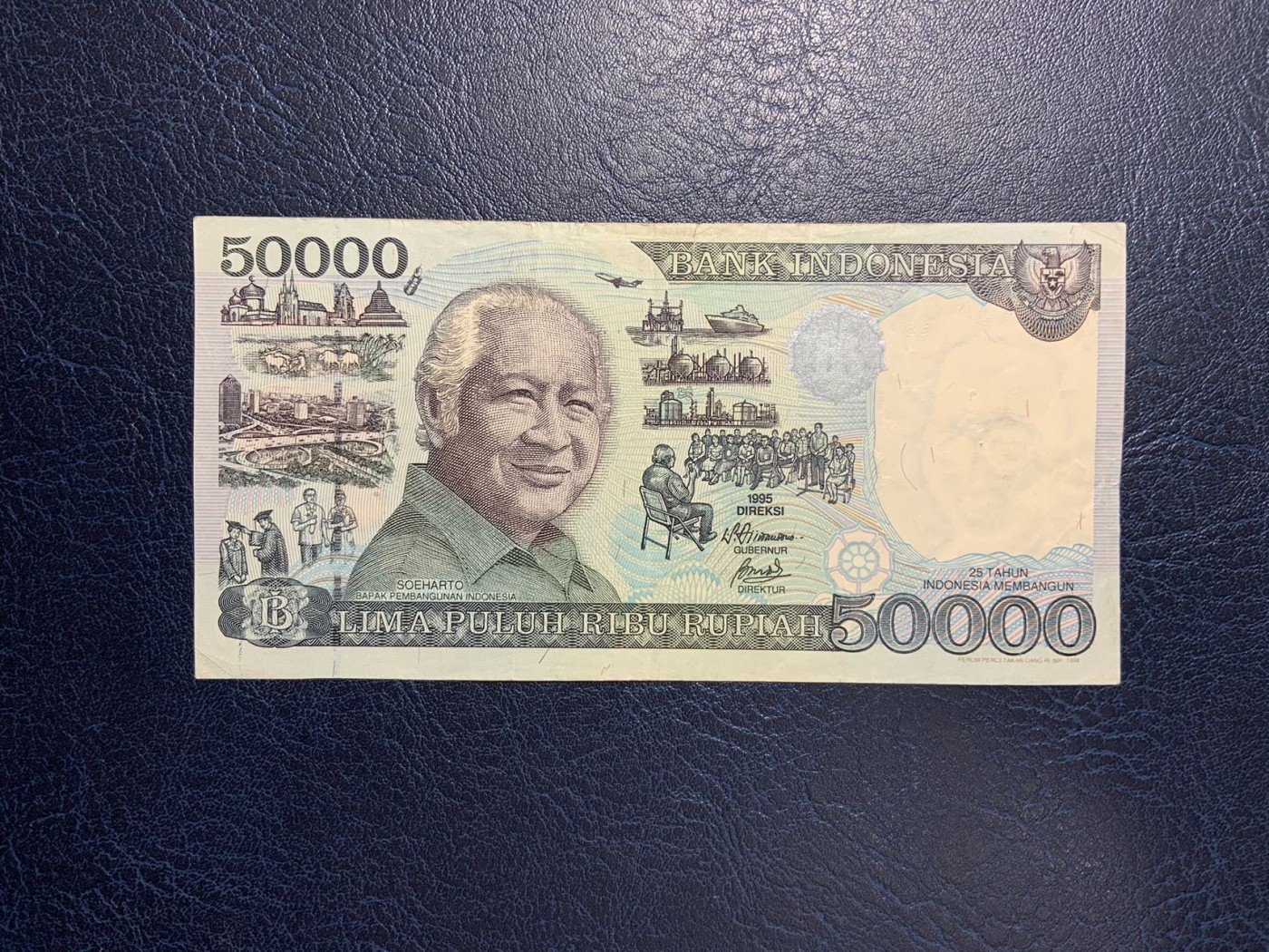 收藏联盟Quantum Auction 第278期拍卖  印度尼西亚1995年50000卢比 品相如图 有针孔