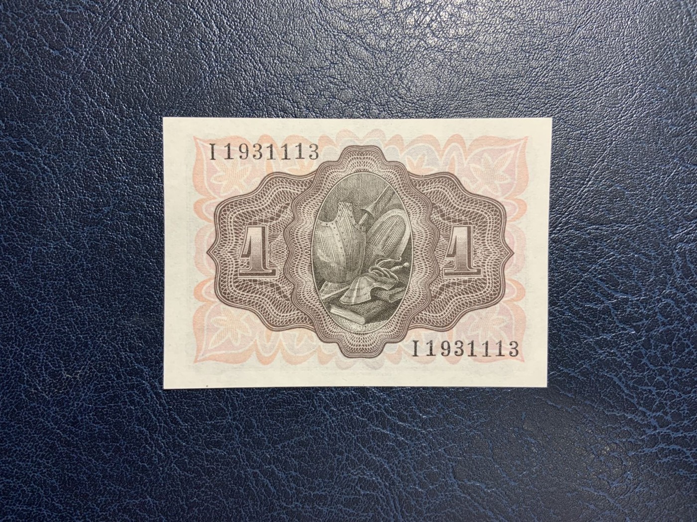 收藏联盟Quantum Auction 第278期拍卖  西班牙1951年1比塞塔 品相UNC 堂吉柯德 豹子号身