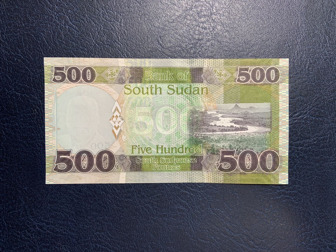 收藏联盟Quantum Auction 第278期拍卖  南苏丹2018年500镑 品相全新UNC