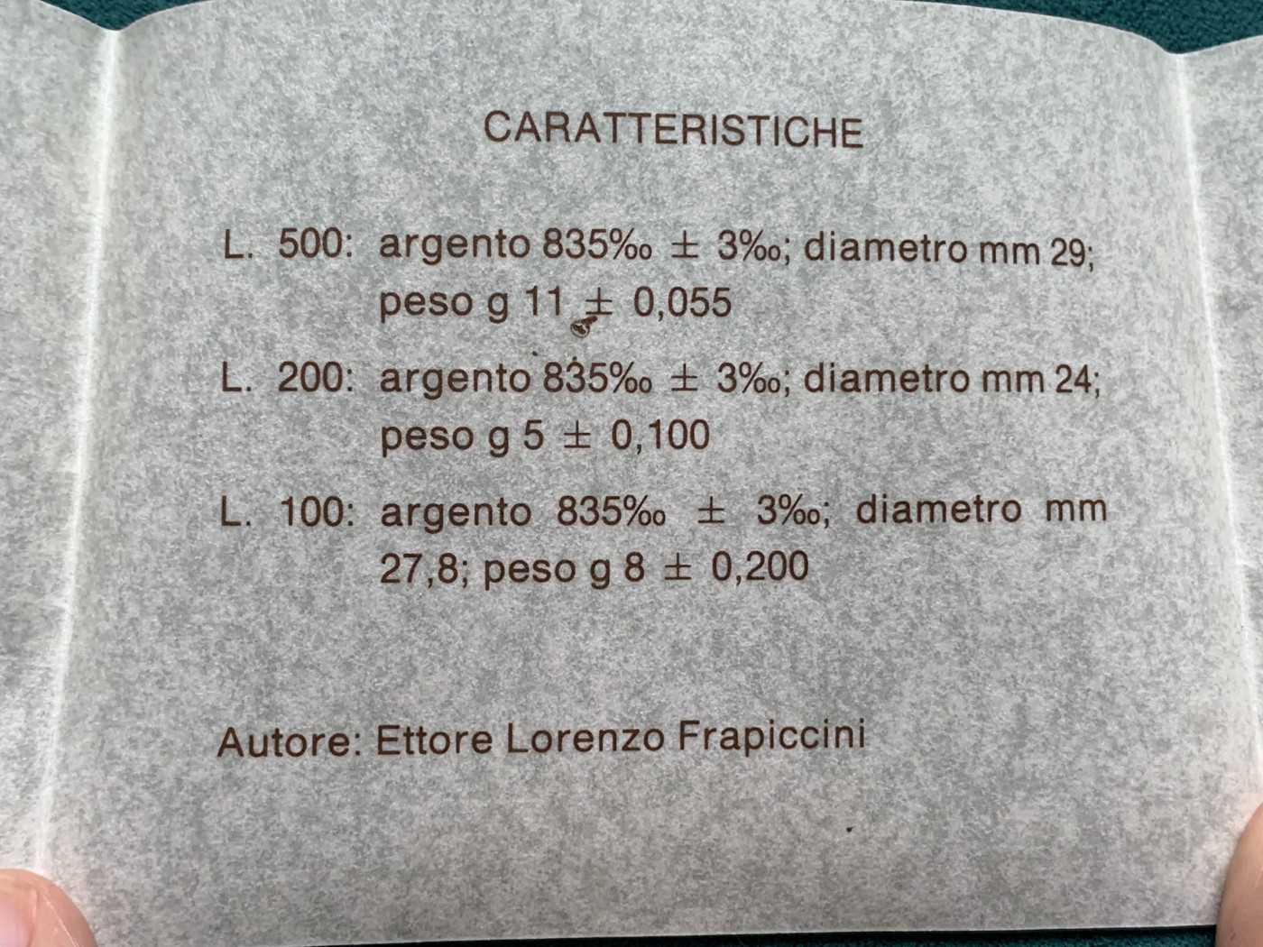 《竞宝斋》第186场-周日，周一 2场 (全场包邮) 意大利 1988年 3枚装 博洛尼亚大学 100,200,500里拉银币各1枚 盒证全